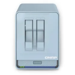 Qnap qmiroplus-201w nas desktop collegamento ethernet lan blu j4125