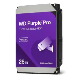 Western digital hdd 26tb wd purple pro smart video 512mb 7200rpm sataiii 3.5