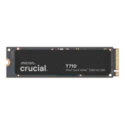 Crucial t710 ssd 2tb m.2 2280 nvme crittografato pci express 5.0 tcg opal encryption 2.01 nero