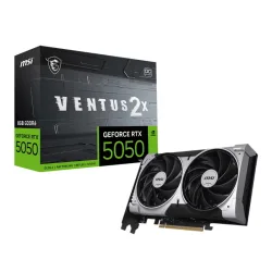 Msi geforce rtx 5050 ventus 2x oc 8gb gddr6 dlss4 1*hdmi/3*displayport pci ex 5.0 16x