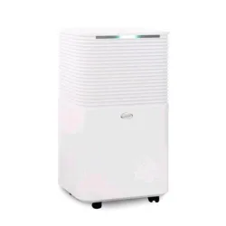 Argo lilium art 11 deumidificatore per ambienti fino a 15/20/m2 pannello di controllo touch display a led 3 modalita` bianco