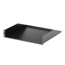 Startech.com scaffale per server rack 2u - scaffale universale per rack dati e armadi rack da 19 \ - acciaio resistente