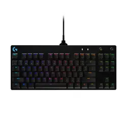 Logitech g tastiera gaming meccanica pro, design ultraportatile senza tastierino numerico, cavo micro-usb rimovibile, tasti con