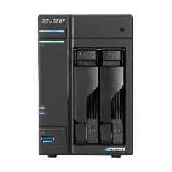 Nas asustor as6702t v2 x 2hdd/ssd 3.5/2.5sata3 6gb/s -no hd- qc 2.0ghz-4gb ddr4-2p 5g-4xm.2 nvme 1p usb3.2 type a-gar.3 anni