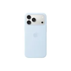 Apple iphone 18 pro max cover in silicone originale magsafe crisp blue