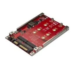 Startech.com adattatore per 2 dischi ssd m.2 a sata per alloggio da 2,5\ - raid