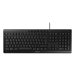 CHERRY STREAM KEYBOARD TKL tastiera USB QWERTZ Tedesco Nero