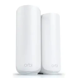 Netgear orbi 370 dual-band (2.4 ghz/5 ghz) wi-fi 7 (802.11be) bianco 2 interno