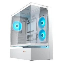 Cougar cfv235 white case midi tower vetro temperato no-power ceb/atx/matx/mini-itx