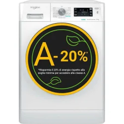 Whirlpool Lavatrice 10kg 6°senso Inverter A-20% 1400g. Ffb 1048 Bsv It 8003437057472