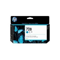 HP Cartuccia inchiostro ciano DesignJet 728 130 ml