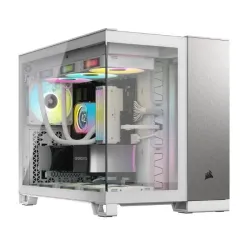 Corsair CC-9011289-WW computer case Midi Tower Grigio, Bianco (CORSAIR 2500X MIC