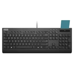 Lenovo smartcard wired keyboard ii tastiera ufficio usb tedesco nero