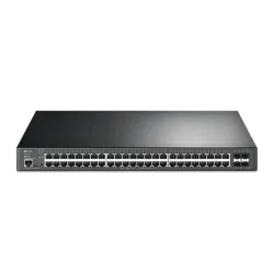 Tp link jetsream tl-sg3452xp switch gestito l2+ - 48 x 10/100/1000 (poe+) + 4 x 10 gigabit sfp+ poe+ (500 w)