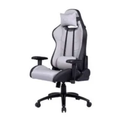 Cooler master caliber r2c sedia da gaming regolabile con braccioli e cuscini ergonomici grigio