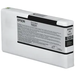 Cartuccia inchiostro originale Epson Stylus Pro 4900 foto nero T6531 200 ml nuova vedi data