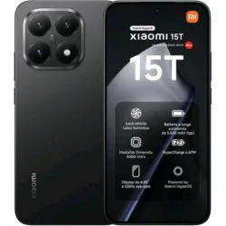 Xiaomi 15t 5g dual sim 6.83 octa core 256gb ram 12gb 5g italia black