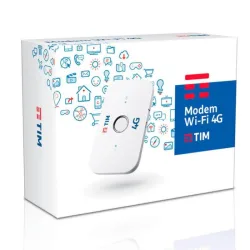 Tim modem router portatile wi-fi 4g lte cat 4 150/50 mbps max 10 utenti