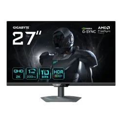 Gigabyte g27q2 monitor gaming 27 2k qhd - 2560 x 1440, 200hz, 1ms, 350 cd/m², compatibile g-sync, freesync premium, hdr10