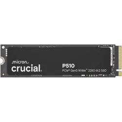Crucial p510 ssd 1tb interno m.2 2280 nvme pci express 5.0 x4 nero