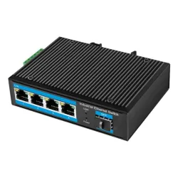 Logilink ns204 switch di rete non gestito gigabit ethernet (10/100/1000) nero