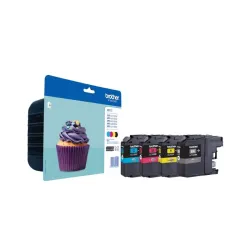 Brother lc-123valbpdr cartuccia d\`inchiostro 4 pz originale nero, ciano, magenta, giallo