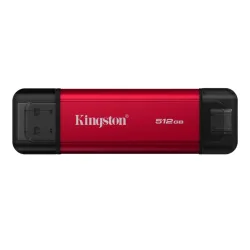 Ssd esterno 512gb portable usb+usb-c spsd/512gb kingston read:1050mb/s - write:950mb/s