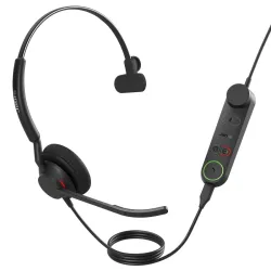 Jabra 5093-299-2259 cuffia e auricolare cablato a padiglione ufficio usb tipo-c nero