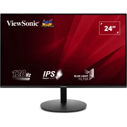 Viewsonic monitor 23.8 ips vga hdmi 120hz vesa fhd borderless