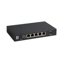 Levelone geu-0525 switch di rete non gestito 2.5g ethernet (100/1000/2500) nero