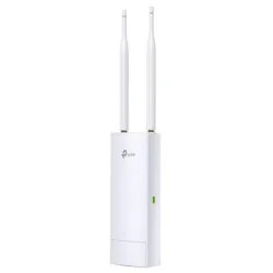 Tp-link eap110 outdoor access point esterno n300 mbps, wi-fi, 802.11n, mimo 2x2 supporto poe passivo antenne ominidirezionali 5dbi rimovibil