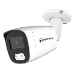 Atlantis land videocamera ip atlantis a11-u527s-bp ultraplex poe bullet bianca-5mp-sen.ott. imx335 1/2.8 cmos-ottica fissa 2.8mm-ir cut