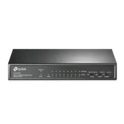 Tp-link l-sf1009p switch di rete non gestito fast ethernet 10-100 supporto power over ethernet nero