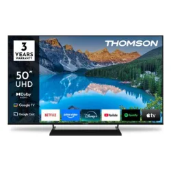 Tv 50 thomson led 4k uhd piede t2/c2s2 google tv