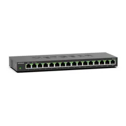 Netgear gs316 non gestito l2 gigabit ethernet (10/100/1000) nero