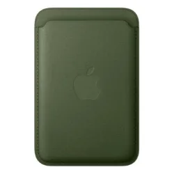 Apple portafoglio magsafe in tessuto finewoven per iphone/carte di credito muschio