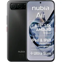Zte nubia air 5g dual sim 6.78 octa core 256gb ram 8gb 5g italia titanium black