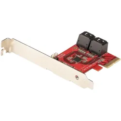 StarTech.com Scheda PCIe SATA - Scheda di Espansione PCIe SATA a 4 porte 6 Gbps