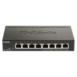 D-Link DGS-1100-08PV2/E Smart Switch Gestito PoE, 8 Porte Gigabit PoE a 64W, 802