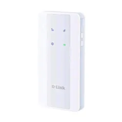 D-link f518 5g hotspot mobile 5g nr ax1800 wi-fi 6 dual band router 5g portatile con funzione power bank 8.000mah sicurezza wpa3 fino a 16 dispositivi bianco