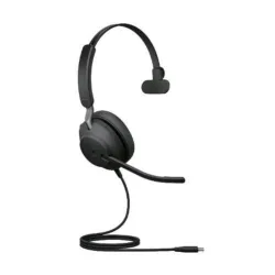 Jabra evolve2 40 cuffia monoaurale con microfono ms cavo usb tipo c nero