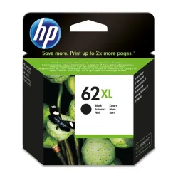 Hp cartuccia originale inchiostro nero ad alta capacità 62xl