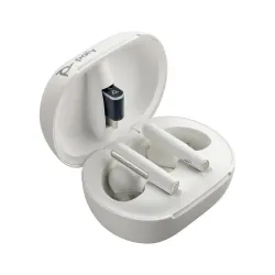 Poly auricolari bianchi voyager free 60/60+ (2 pezzi)