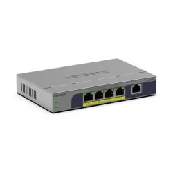 Netgear gs105p non gestito gigabit ethernet (10/100/1000) supporto power over ethernet (poe) montaggio da desktop/parete grigio