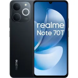 Realme note 70t dual sim 6.74 octa core 64gb ram 4gb 4g lte europa obsidian black