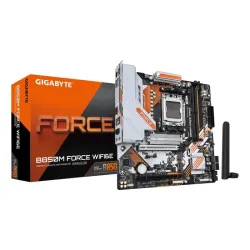 Gigabyte b850m force wifi6e scheda madre - supporta processori amd ryzen serie 9000, vrm digitale a 8+2+2 fasi, fino a 9600 mhz