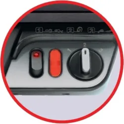 Tefal ultra compact 600 comfort gc3060 griglia di contatto
