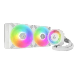 Arctic liquid freezer iii 280 a-rgb processore raffreddatore di liquidi tutto in uno 14 cm bianco 1 pz