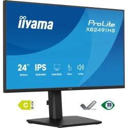 Iiyama prolite xb2491hs-b1 monitor pc 60,5 cm (23.8\) 1920 x 1080 pixel full hd lcd nero