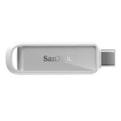 Sandisk phone drive, 128 gb, usb typ-c, 3.2 gen 1 (3.1 gen 1), 150 mb/s, ohne deckel, weis
